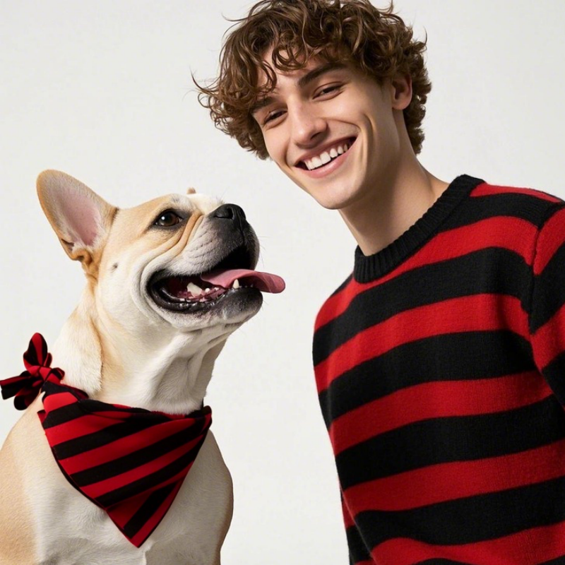 Bandana Matching Long-sleeved Sweatshirt